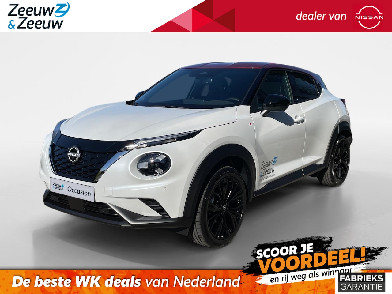 Nissan Juke - 1.6 Hybrid Red-Line Edition 143PK AUTOMAAT | 1 van 25 | Navigatie | Adaptive Cruise Contro - AutoWereld.nl