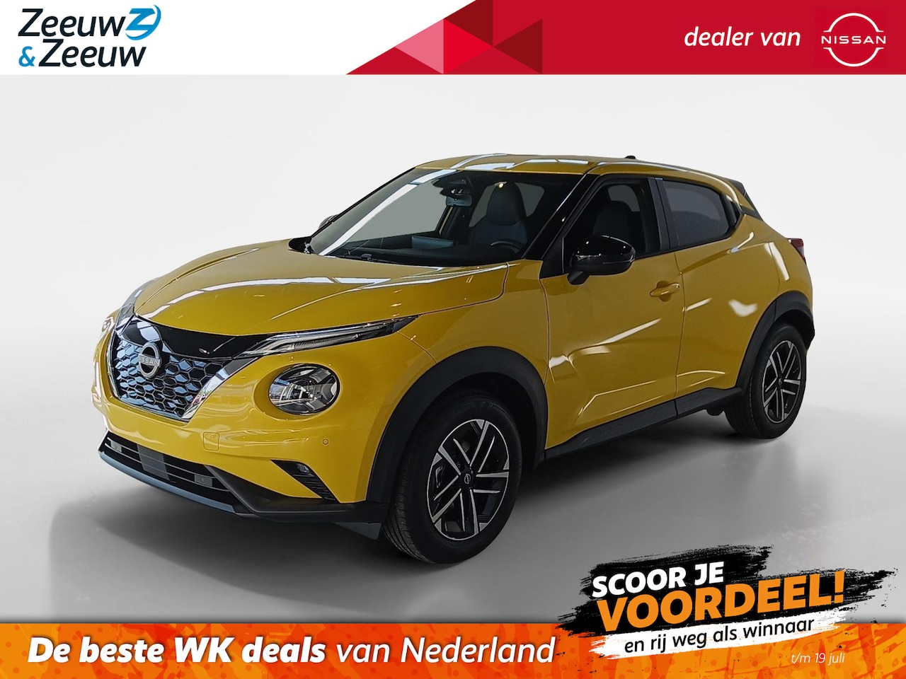 Nissan Juke - 1.6 Hybrid N-Connecta | stuurverwarming | Stoelverwarming | Automaat | Achteruitrijcamera - AutoWereld.nl
