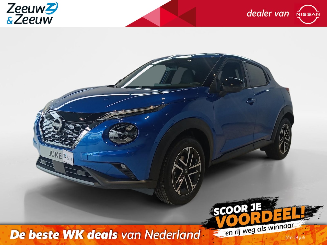 Nissan Juke - 1.6 Hybrid N-Connecta | €5.000,- Voorraadkorting | Achteruitrijcamera | Stuur-/stoel & voo - AutoWereld.nl