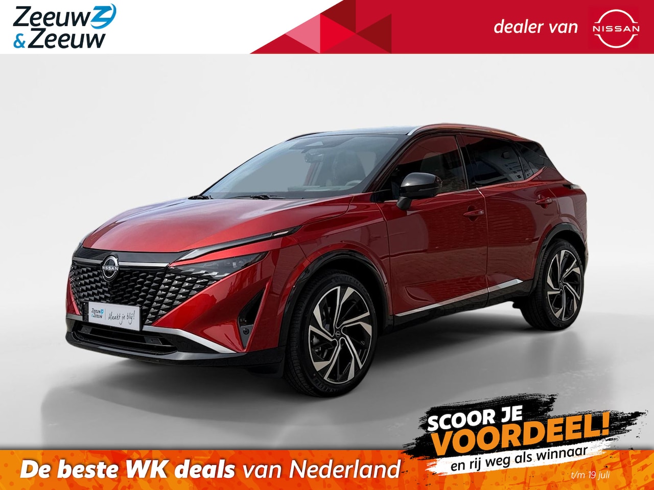 Nissan Qashqai - 1.3 MHEV Xtronic Tekna Plus | Navigatie | Head up display | Apple Carplay/ Android auto | - AutoWereld.nl