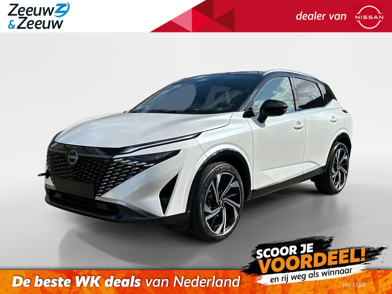 Nissan Qashqai - 1.3 MHEV Xtronic Tekna Plus | €5000,- korting inclusief inruilpremie | Meest uitgebreide u - AutoWereld.nl