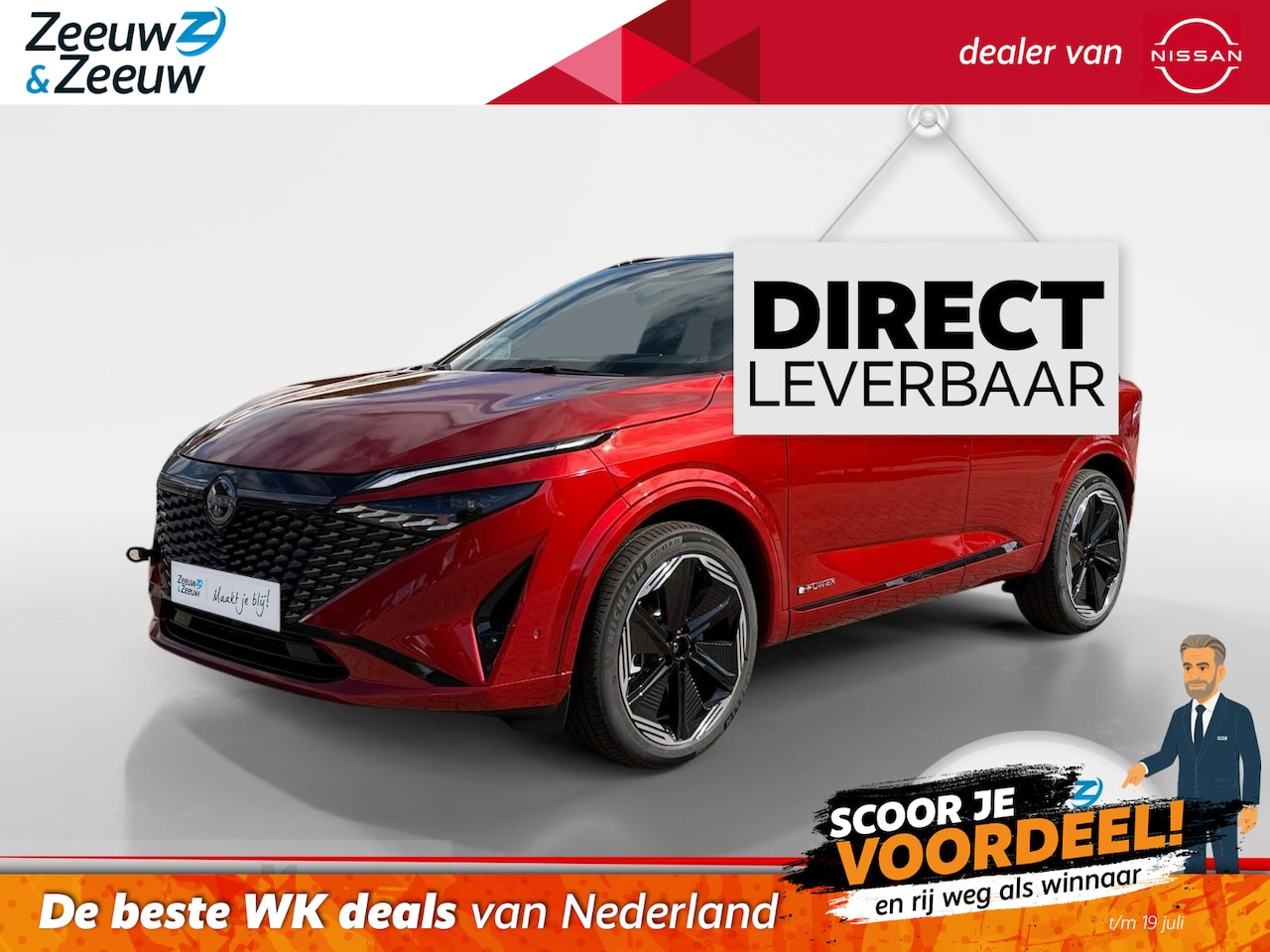Nissan Qashqai - 1.5 e-Power N-Design | DIRECT LEVERBAAR | €4000,- KORTING | PANORAMA DAK | COLD PACK | 360 - AutoWereld.nl
