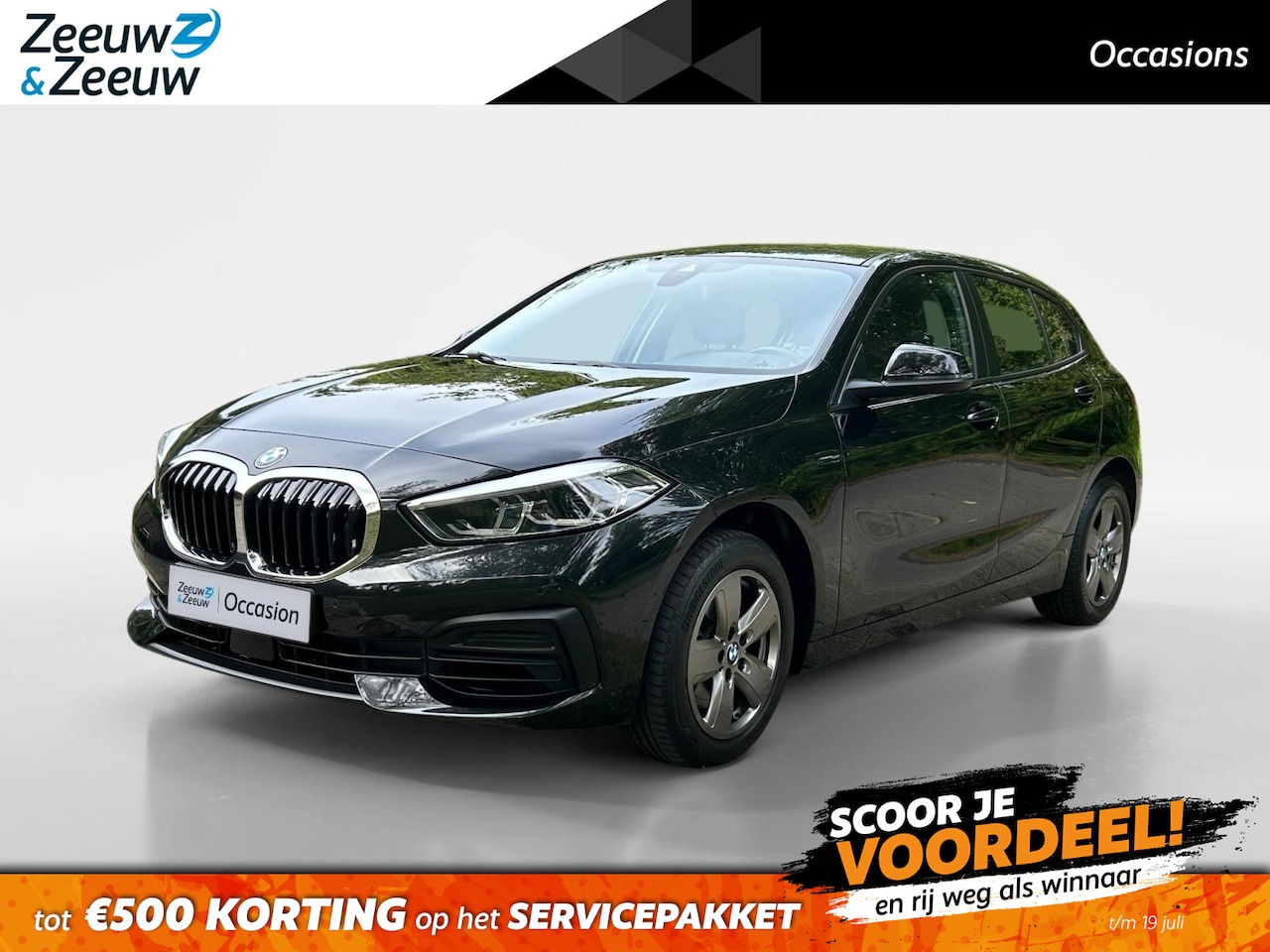 BMW 1-serie - 116i Introduction Edition Navi , parkeersensoren , climate , cruise , tel , lm velgen . - AutoWereld.nl