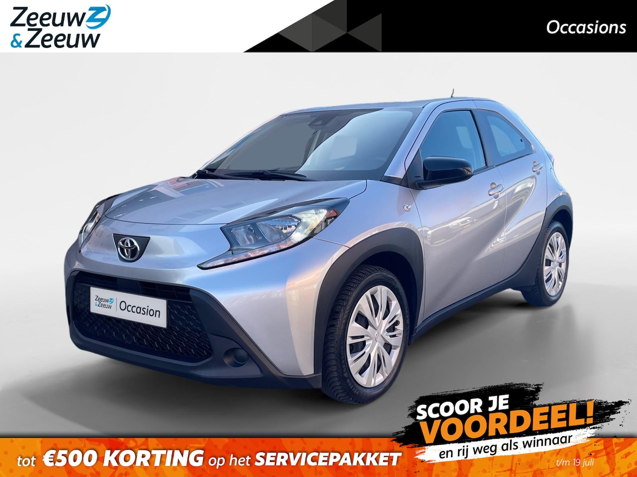 Toyota Aygo X - 1.0 VVT-i MT Play Airco | 4 seizoen banden | Achteruitrij camera |Adaptieve cruise control - AutoWereld.nl