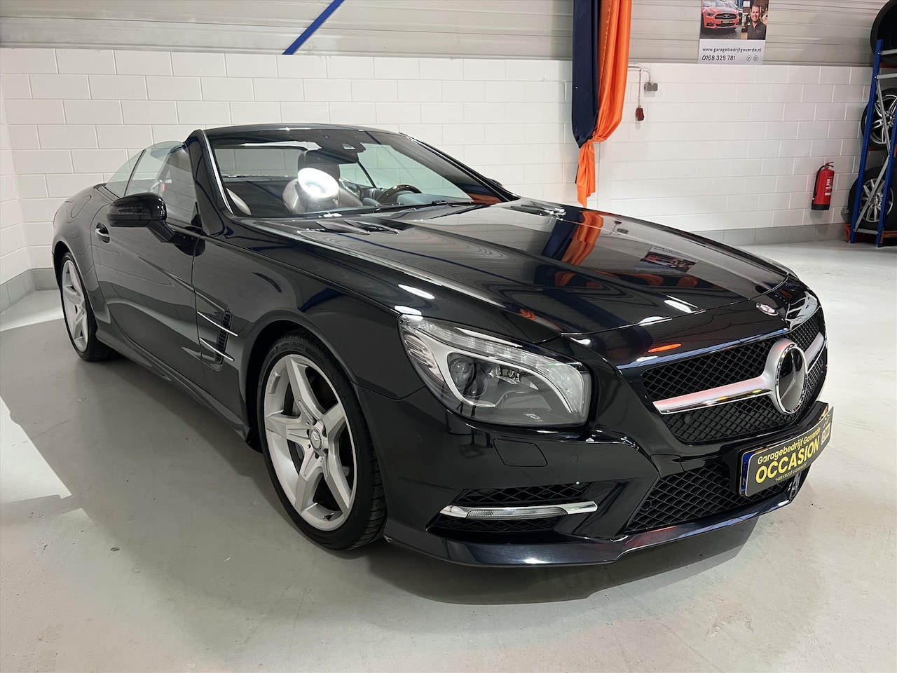 Mercedes-Benz SL-klasse Cabrio - 350 AMG, 306pk Aut7, NWST, 2e eig, BOMVOL - AutoWereld.nl