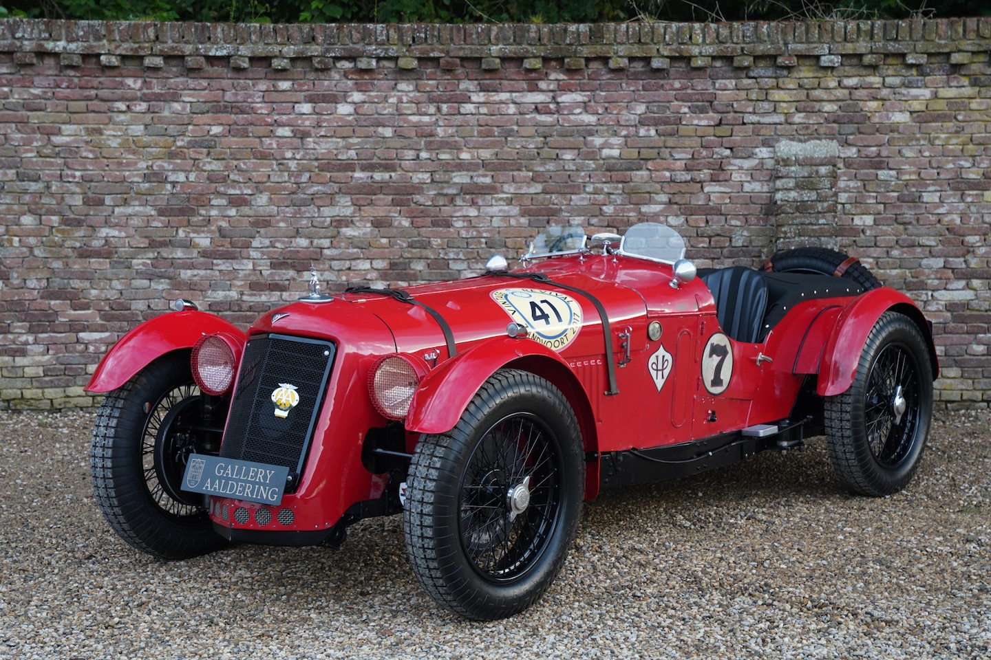 Alvis Barson - Special Straight Eight Exceptionally rare 1936 Alvis Barson Special number 8, Fitted with - AutoWereld.nl