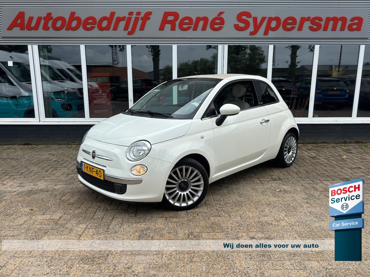 Fiat 500 C - 0.9 TwinAir Lounge | 1e Eigenaar | Parkeersensoren | Airco | Elektrische Ramen - AutoWereld.nl
