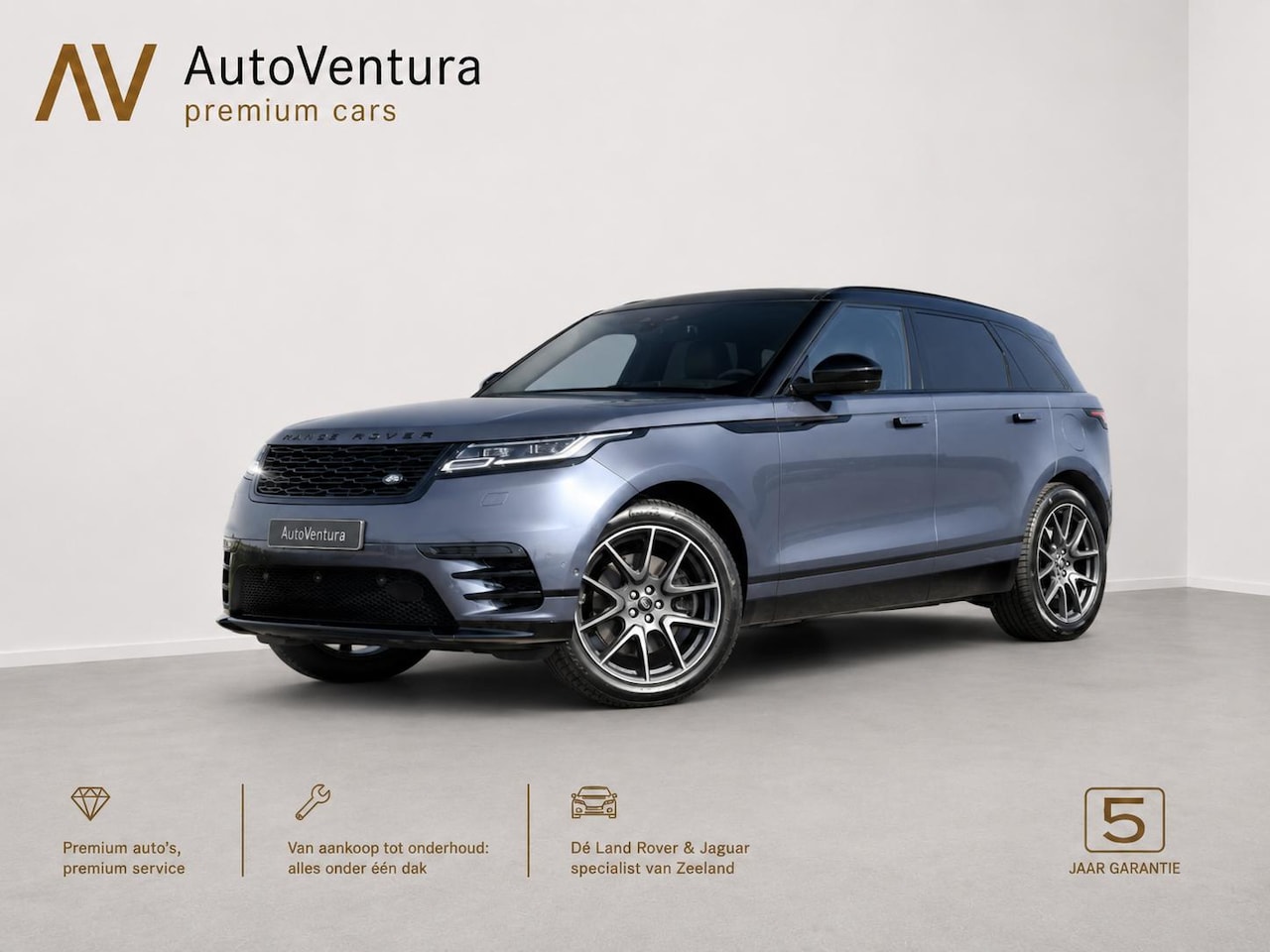 Land Rover Range Rover Velar - 2.0 P400e AWD Dynamic SE PHEV | Trekhaak | 360 camera | Black Pack | Head-up | Adapt. Crui - AutoWereld.nl