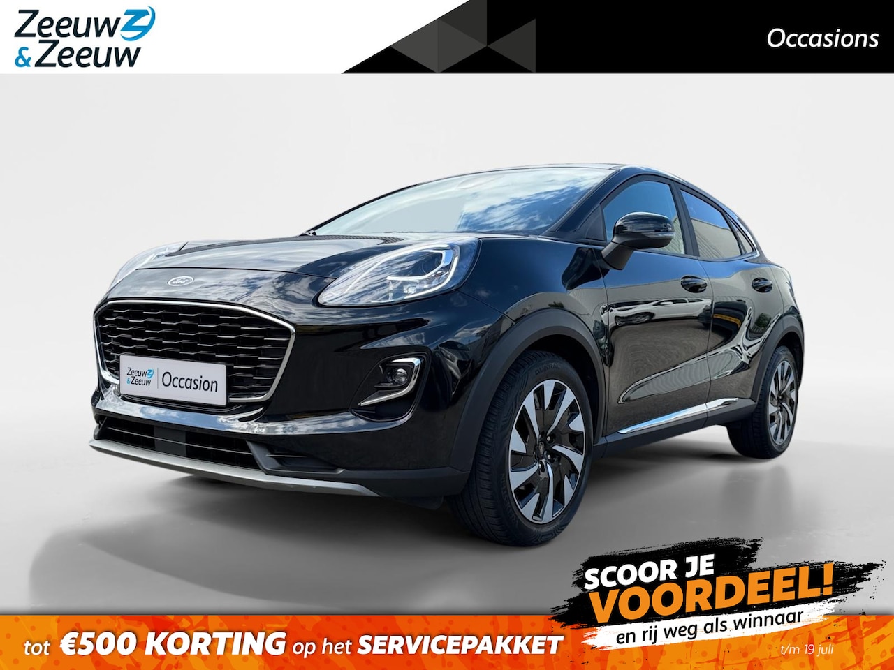 Ford Puma - 1.0 EcoBoost Hybrid Titanium | Winter pack | Parkeersensor achter | Navigatie | Apple carp - AutoWereld.nl