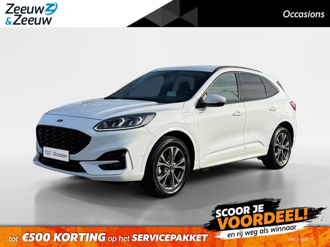 Ford Kuga - 2.5 PHEV ST-Line | 1500 kg trekgewicht | Automaat | Adapt. cruise control | BLIS | Winter - AutoWereld.nl
