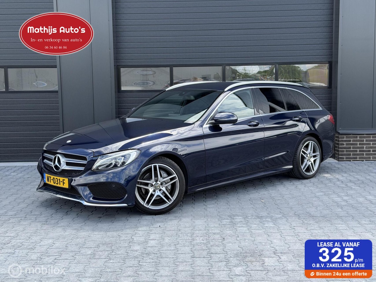 Mercedes-Benz C-klasse Estate - 180 AMG Sport Edition Burmester! Nette auto! - AutoWereld.nl