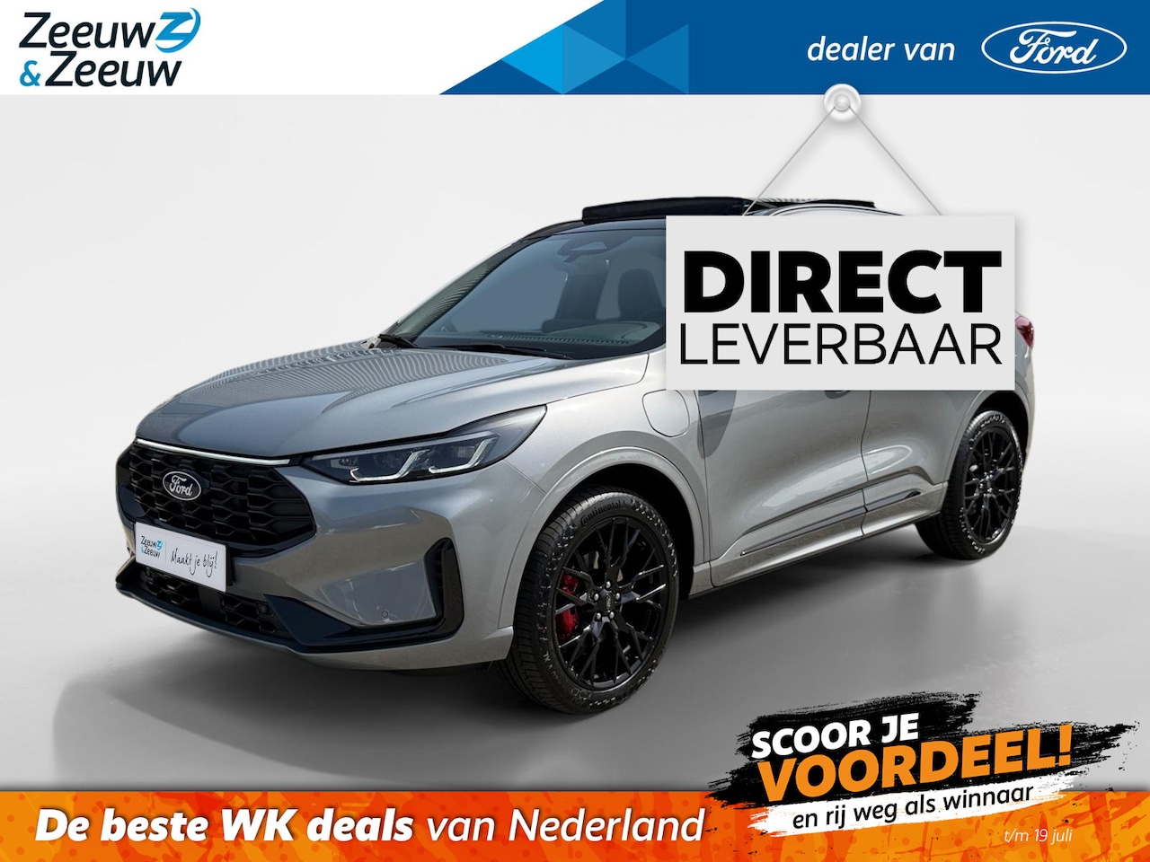 Ford Kuga - 2.5 PHEV BlueCruise Edition | €5.000.- korting | Direct leverbaar | 0,99% rente | Kantel / - AutoWereld.nl