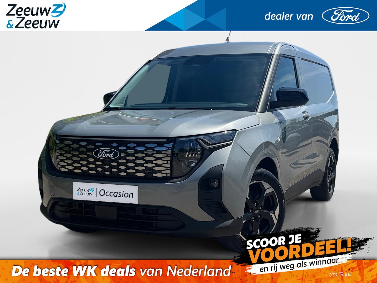 Ford E-Transit Cour. - Limited 44 kWh | Direct Leverbaar | Driver Assistance Pack | Navigatie | Trekhaak | Parkee - AutoWereld.nl