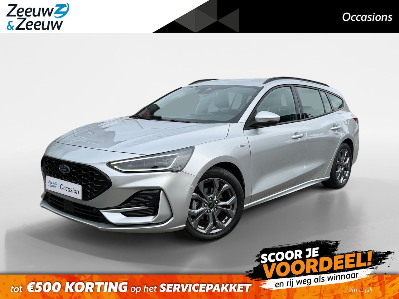 Ford Focus Wagon - 1.0 EcoBoost Hybrid ST Line | Drive Assistance Pack | BLIS | Adaptive Cruise Control | Cam - AutoWereld.nl