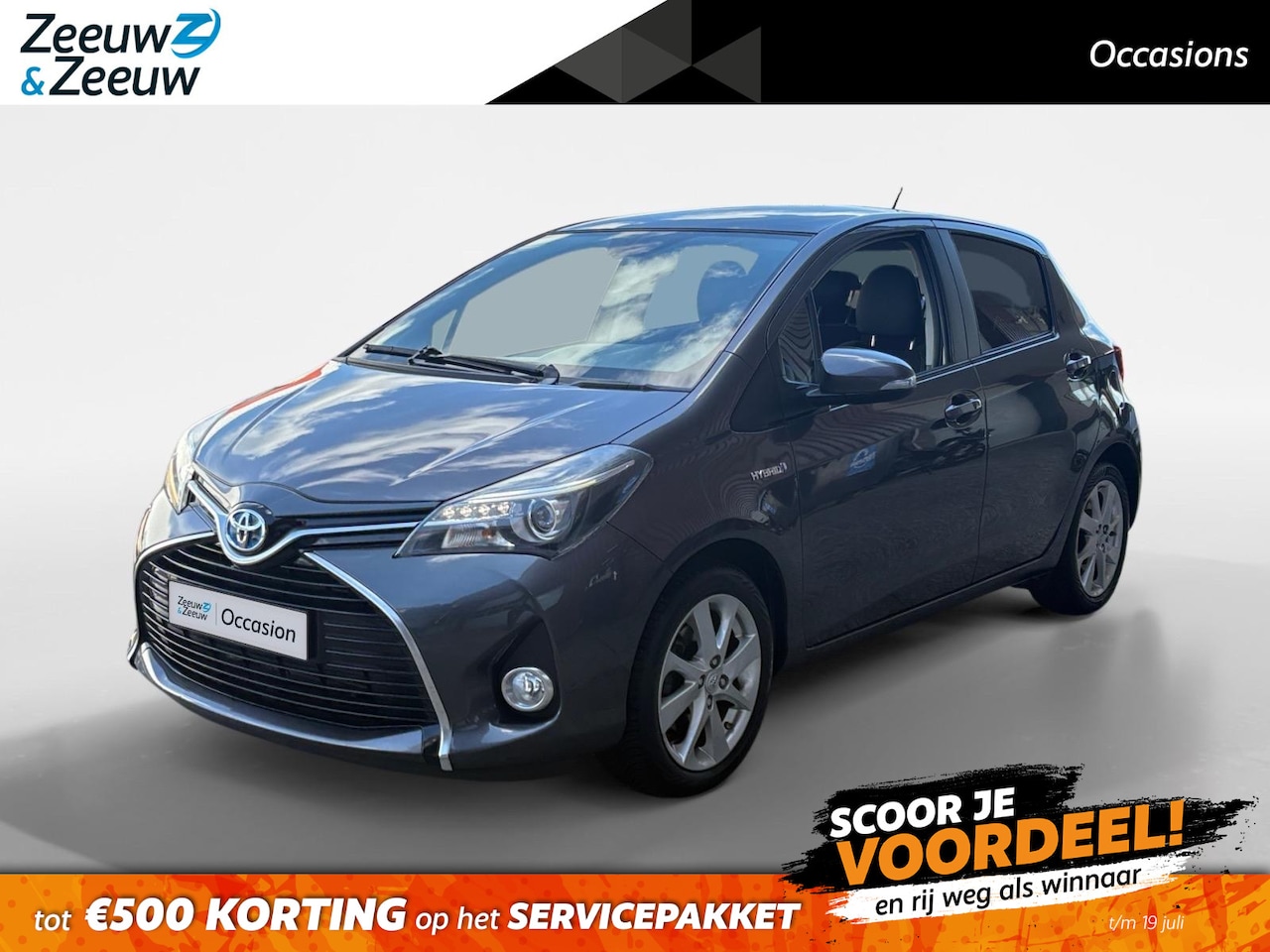 Toyota Yaris - 1.5 Hybrid Dynamic | 12 Maanden BOVAG Garantie | Navigatie | Camera | Cruise Control | Cli - AutoWereld.nl