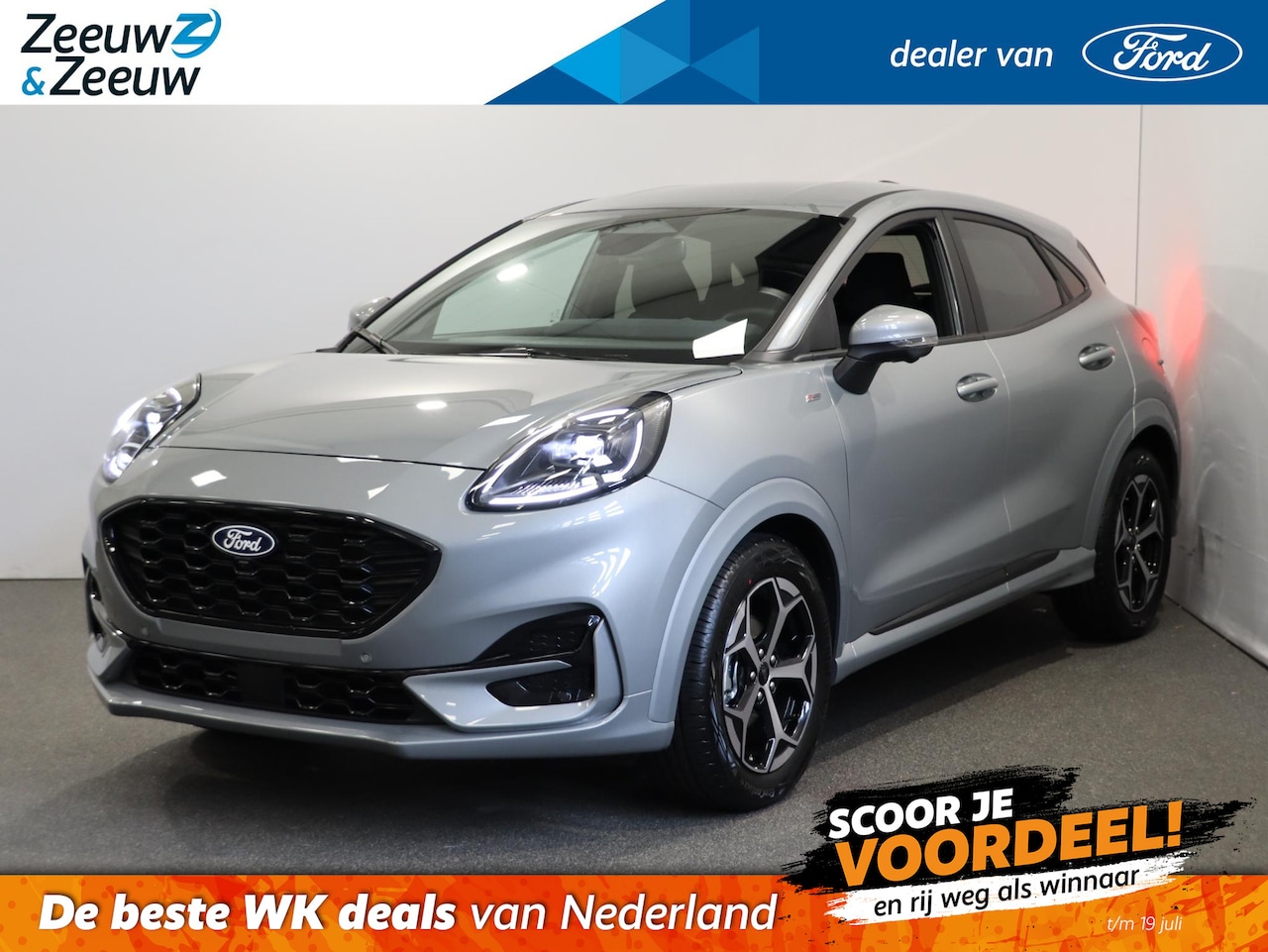 Ford Puma - 1.0 EcoBoost Hybrid ST-Line | €6500 Actiekorting op beschikbare modellen| Private Lease va - AutoWereld.nl