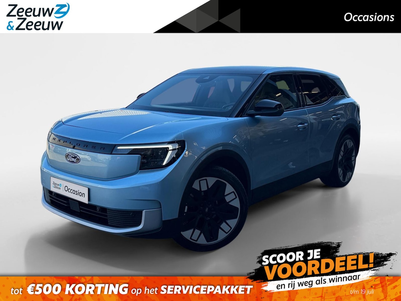Ford Explorer - Premium Extended Range RWD 77 kWh | Panoramadak | Winter Pack | Adaptive Cruise | Dodehoek - AutoWereld.nl