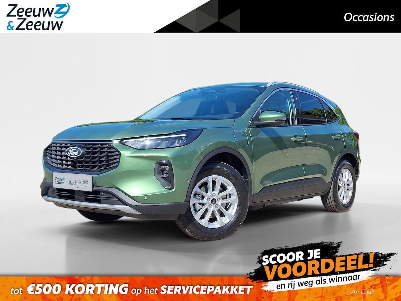 Ford Kuga - 2.5 PHEV Titanium 243PK | NL Auto | Winterpack | Driver Assistance Pack | El. Trekhaak 210 - AutoWereld.nl