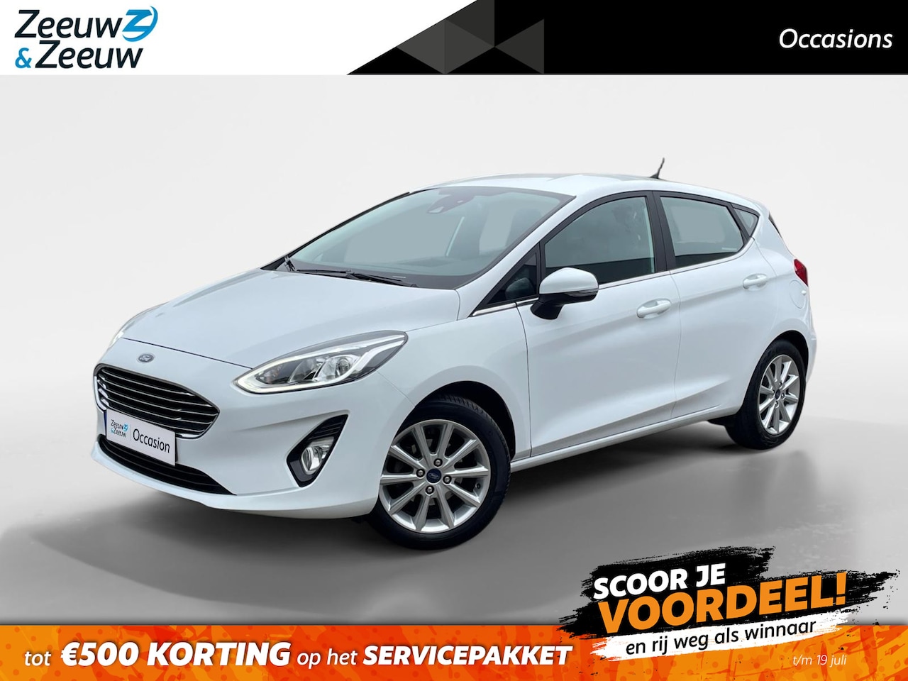 Ford Fiesta - 1.0 EcoBoost Titanium | 1e Eigenaar | NL-Auto | Apple Carplay / Android Auto | Climate Con - AutoWereld.nl