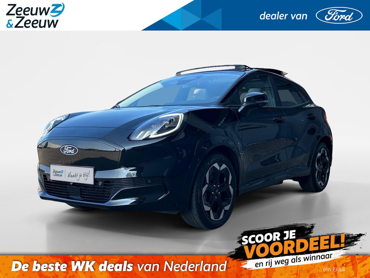Ford Puma Gen-E - Premium 44 kWh | Driver Assistancepack | Winterpack | Matrix Ledkoplampen | Panoramadak | - AutoWereld.nl