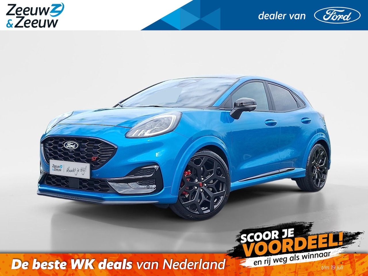 Ford Puma - 1.0 EcoBoost Hybrid ST | Performance Pack | 19" Performance Velgen | Ford Performance Spor - AutoWereld.nl