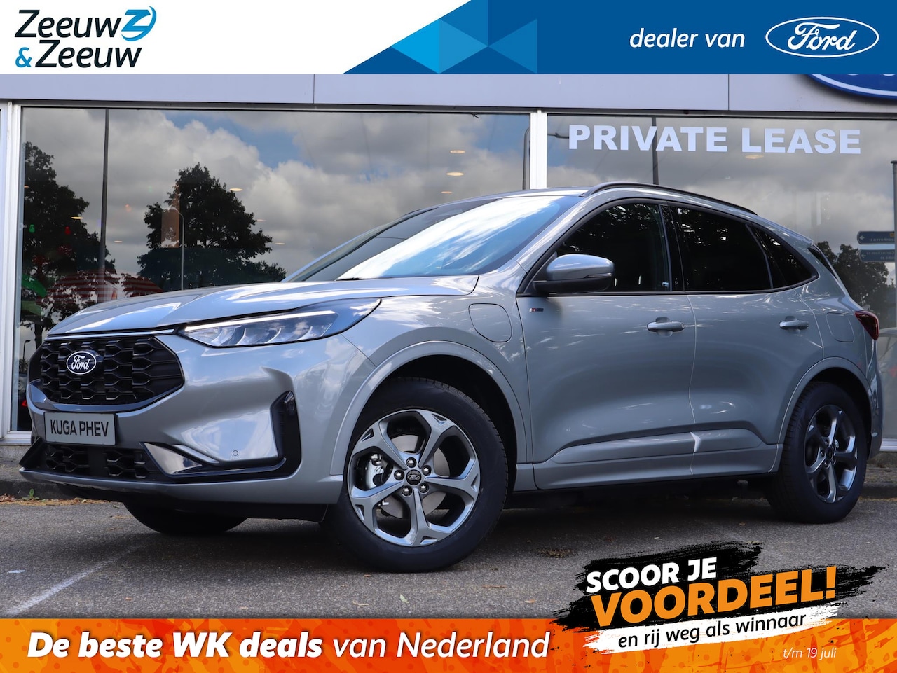 Ford Kuga - 2.5 PHEV ST-Line | Winterpack | El. Trekhaak | BLIS | Draadloze Apple Carplay&Andorid Auto - AutoWereld.nl