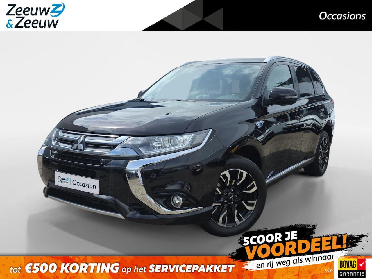 Mitsubishi Outlander - 2.0 PHEV Executive Edition | Trekhaak | Achteruitrijcamera | Navigatie | Half Leder Bekled - AutoWereld.nl