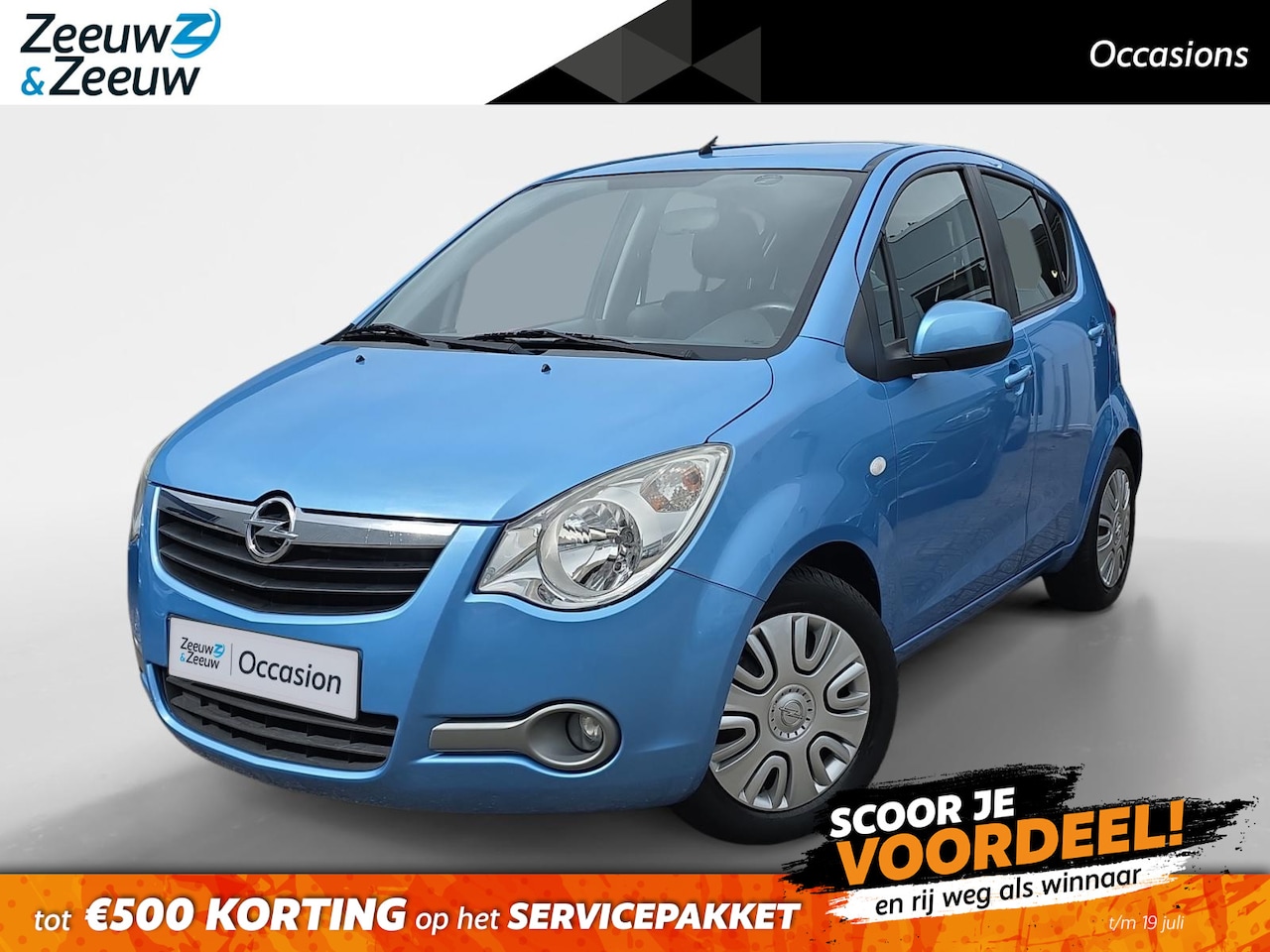 Opel Agila - 1.0 Edition | Airco | Elektr. Ramen | Elektr. Verstelbare spiegels | 12 maanden garantie! - AutoWereld.nl