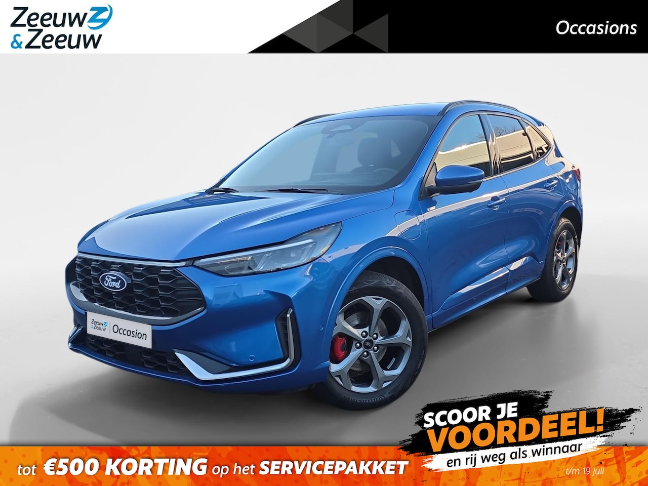Ford Kuga - 2.5 PHEV ST-Line | Elektr. Trekhaak | Driver assistance pack | Winter Pack | Elektr. Achte - AutoWereld.nl