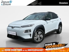 Hyundai Kona Electric - EV Premium 64 kWh | Achteruitrijcamera | Head Up Display | Dodehoek Detectie | Lederen Bek