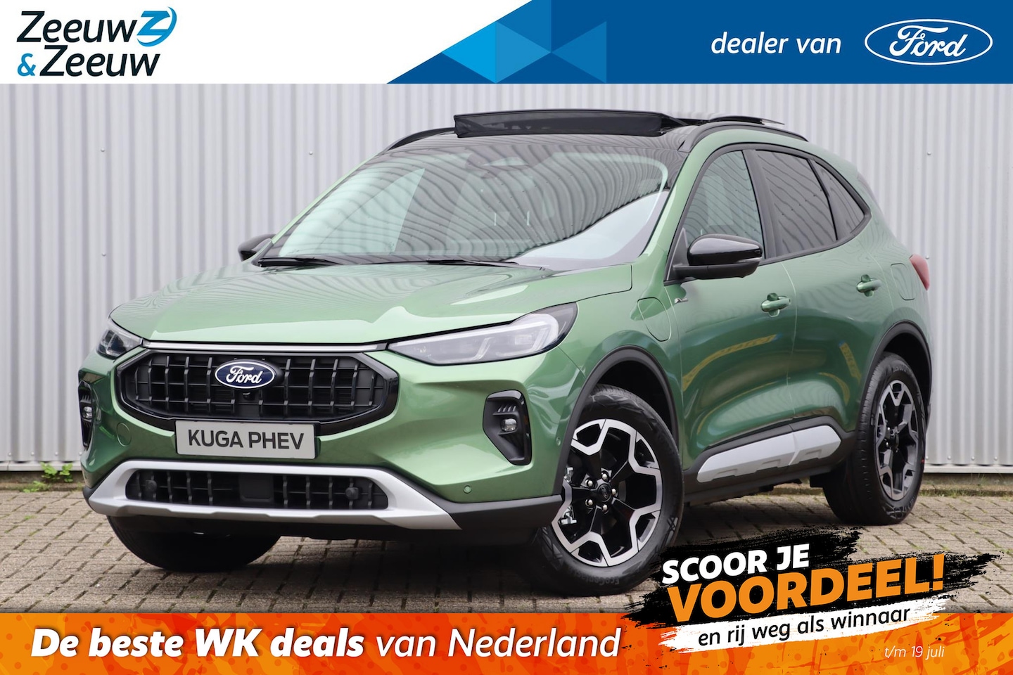 Ford Kuga - 2.5 PHEV Active X | Nieuw te bestellen | €5.000,- korting | 2100kg trekgewicht | 0,99% ren - AutoWereld.nl