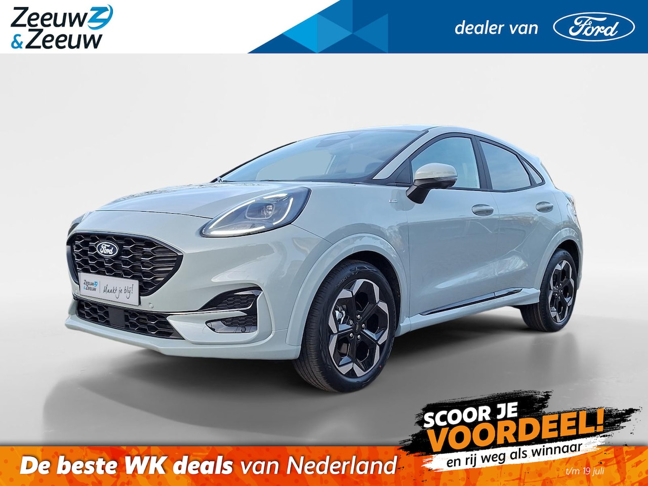 Ford Puma - 1.0 EcoBoost Hybrid ST-Line X | €5.000,- Korting | 0,99% Ford Options | Nieuw te bestellen - AutoWereld.nl