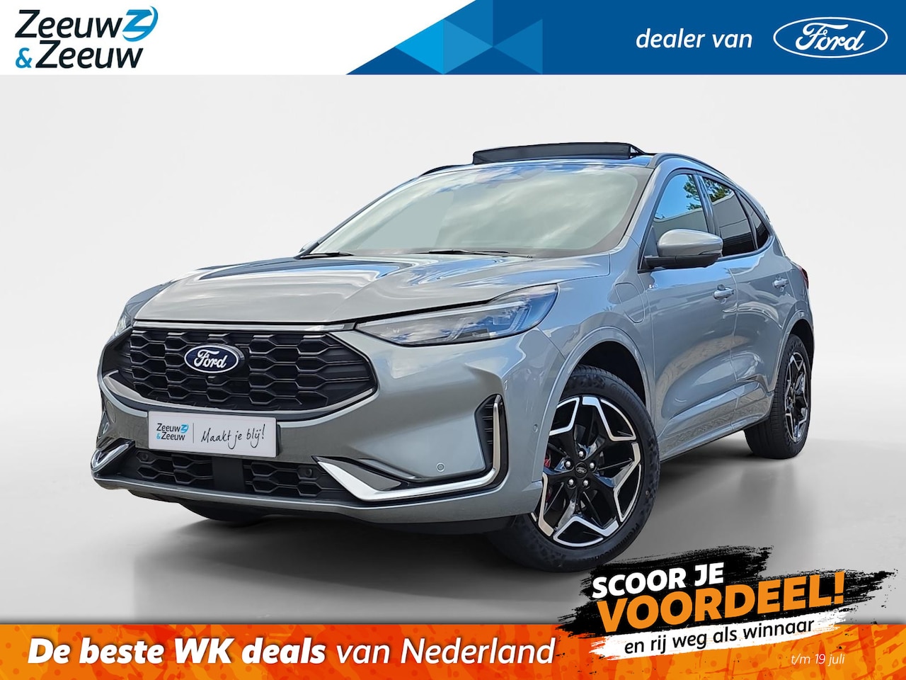Ford Kuga - 2.5 PHEV ST-Line X | Nieuw te bestellen | €5.000,- korting | 2100kg trekgewicht | 0,99% re - AutoWereld.nl