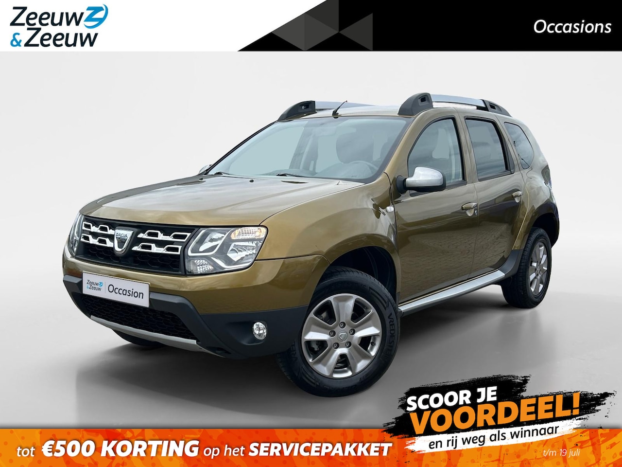 Dacia Duster - 1.2 TCe 4x2 Lauréate |Trekhaak| lage Kmst| Airco| 12 maanden Bovag Garantie| - AutoWereld.nl