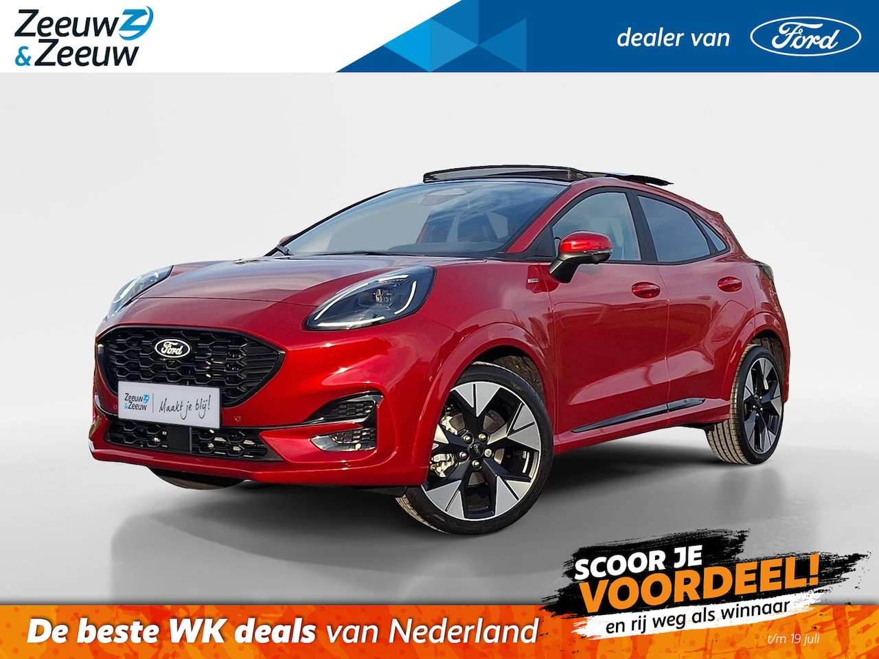 Ford Puma - 1.0 EcoBoost Hybrid ST-Line X | Te Bestellen | Actiekorting tot €6500,- | Private Lease va - AutoWereld.nl