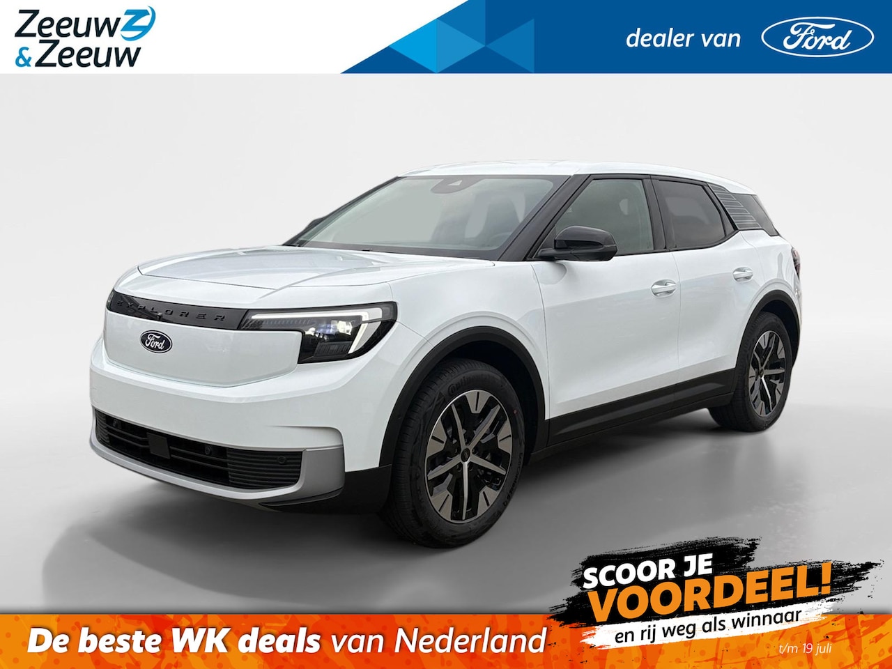 Ford Explorer - Select Extended Range RWD 79 kWh | Te Bestellen | 602 KM WLTP | Actiekorting tot €4000,- | - AutoWereld.nl