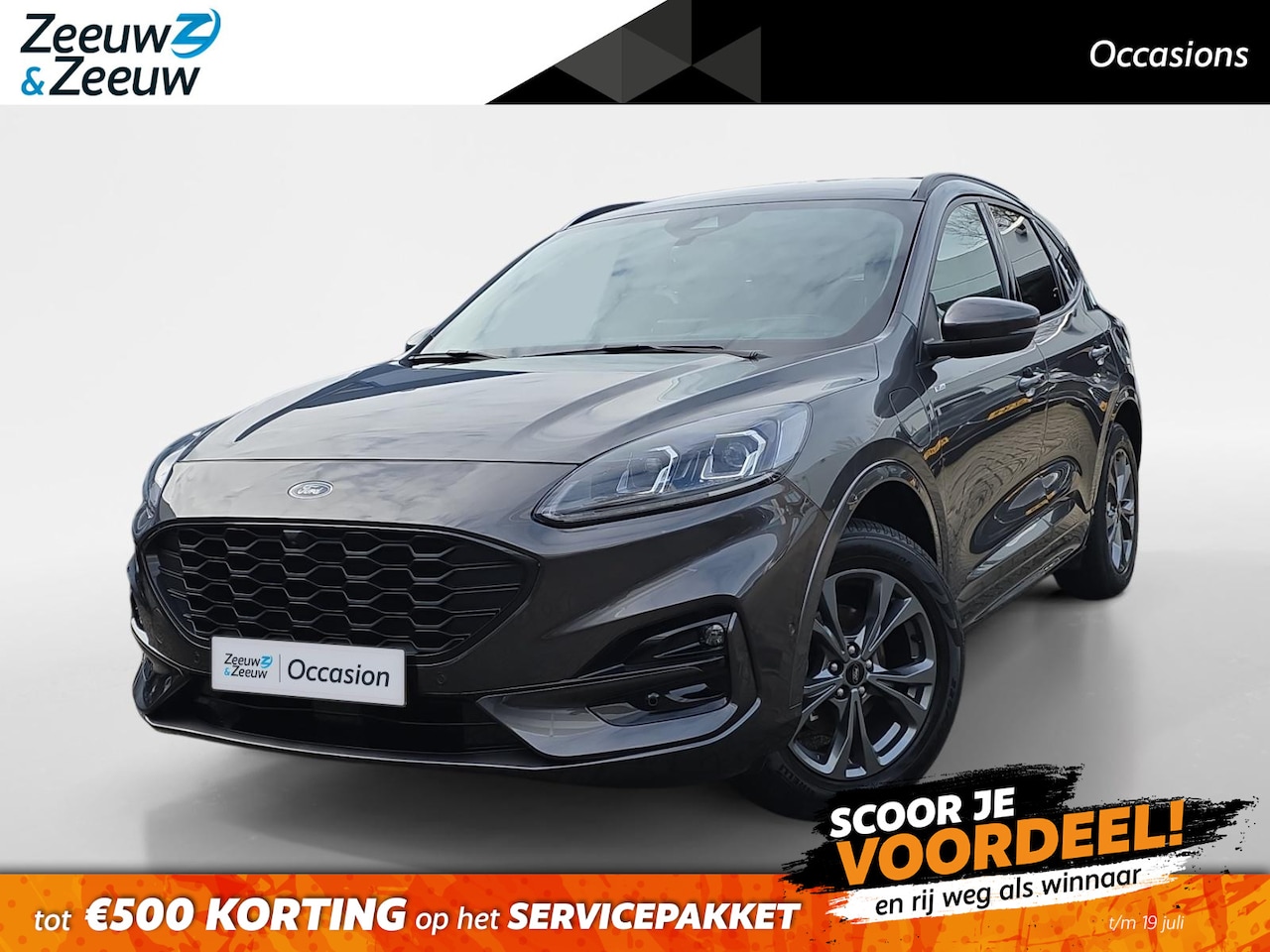 Ford Kuga - 2.5 PHEV ST-Line | Winterpack | HUD | Dodehoek Detectie | Elektr. Achterklep | Adapt. Cru - AutoWereld.nl