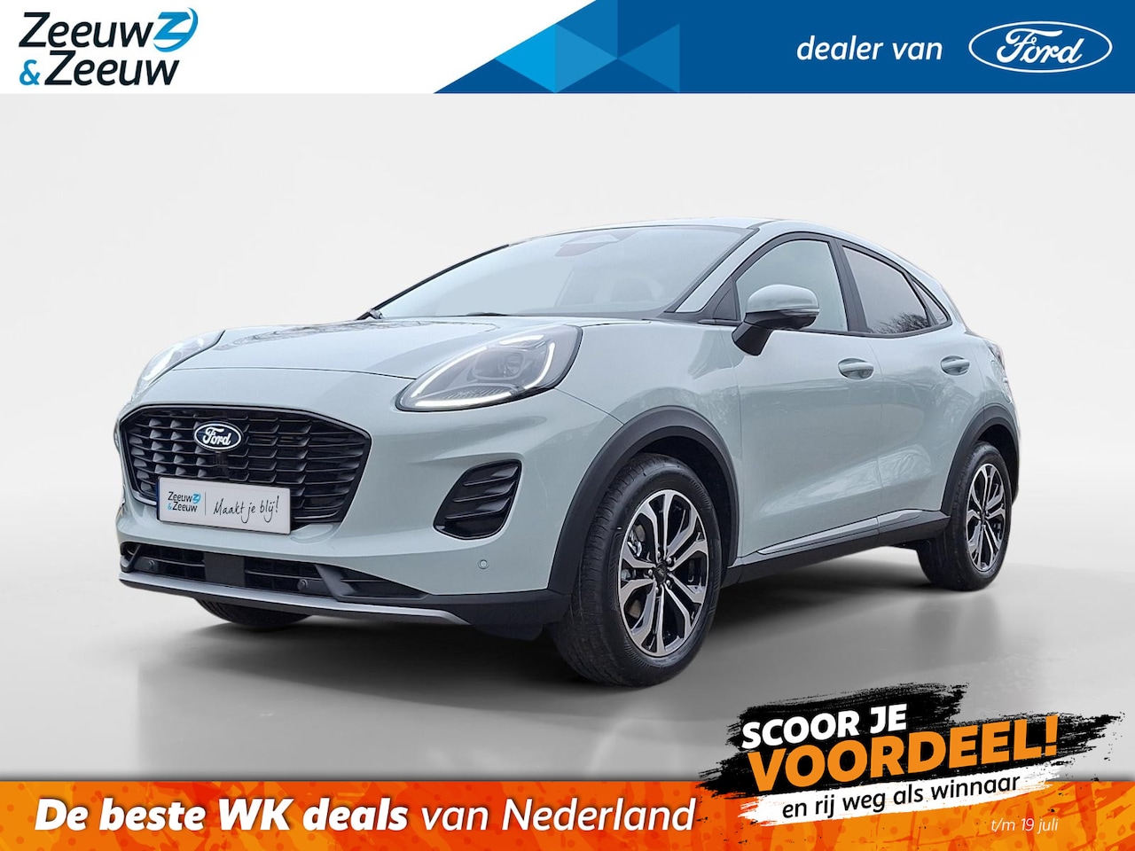 Ford Puma - 1.0 EcoBoost Hybrid Titanium | Te Bestellen | Actiekorting tot €6500,- | Private Lease van - AutoWereld.nl