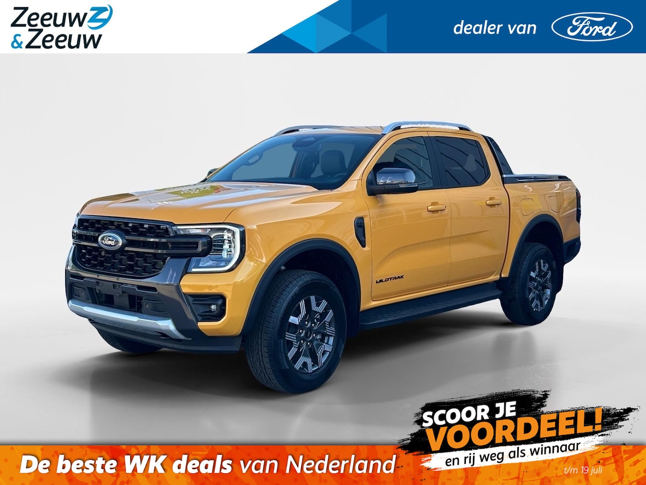 Ford Ranger - Wildtrak 2.3 PHEV 279pk 10-traps automaat | DEMO voertuig | Elektrische rollertop | Trekha - AutoWereld.nl