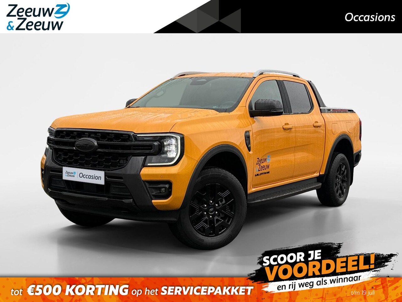 Ford Ranger - Wildtrak 2.3 PHEV 279pk 10-traps automaat | Handbediende rollertop | Trekhaak | Navigatie - AutoWereld.nl