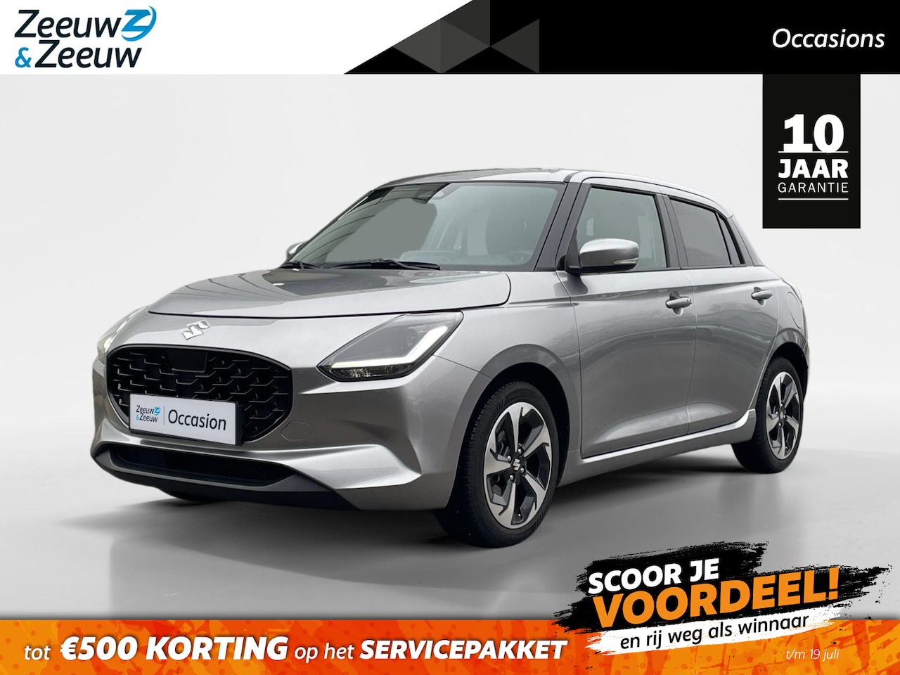 Suzuki Swift - 1.2 Style Smart Hybrid | 17inch lichtmetalen velgen | Navigatie | Dodehoek detectie | Gara - AutoWereld.nl