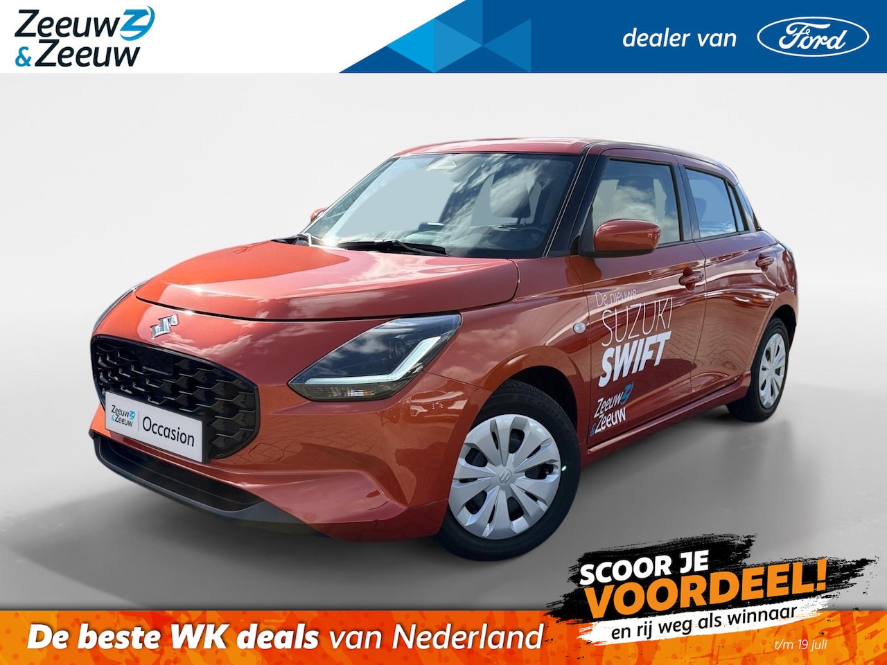 Suzuki Swift - 1.2 Comfort Smart Hybrid DEMO / AIRCO - AutoWereld.nl