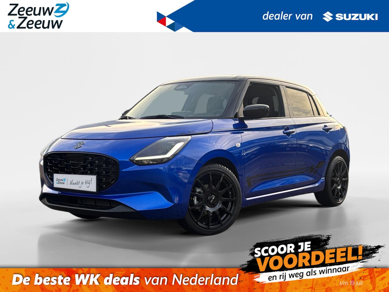 Suzuki Swift - 1.2 Style Sport Pack | Uniek | Ook andere kleuren mogelijk! | NU €2.000.- KORTING (Op voor - AutoWereld.nl