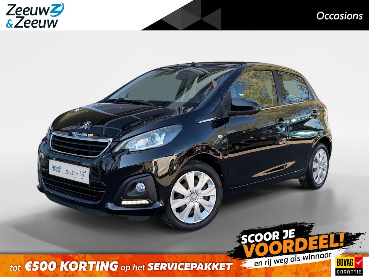 Peugeot 108 - 1.0 VTi Active Top CABRIO | Airco | Bluetooth | 12 maanden garantie! | - AutoWereld.nl