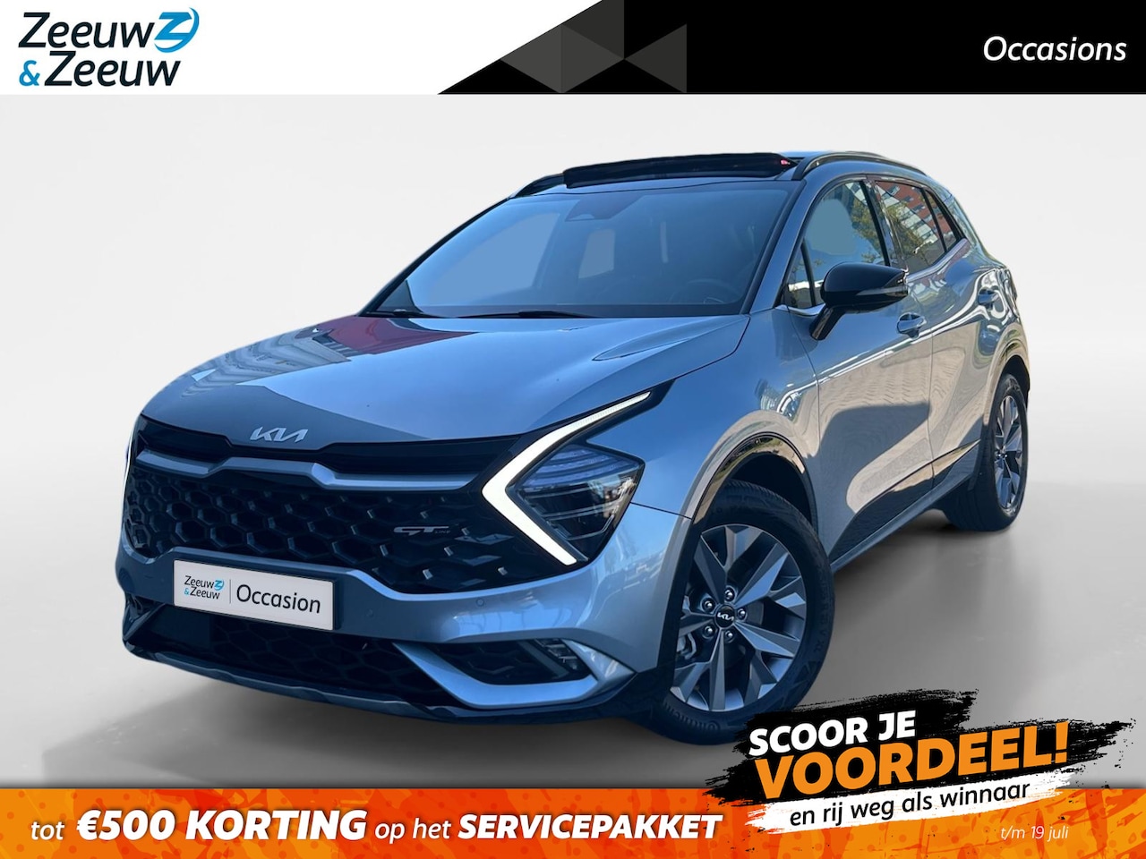 Kia Sportage - 1.6 T-GDi Hybrid GT-Line |Trekhaak |Dodehoekdetectie| trekgewicht geremd 1650| Elek glazen - AutoWereld.nl