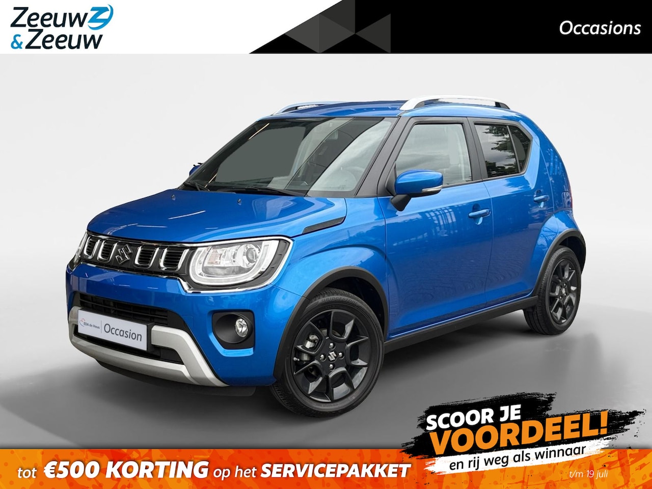 Suzuki Ignis - 1.2 Smart Hybrid Style HOGE ZIT | VOL OPTIES | CRUISE CONTROL | TOT 10 JAAR GARANTIE! - AutoWereld.nl