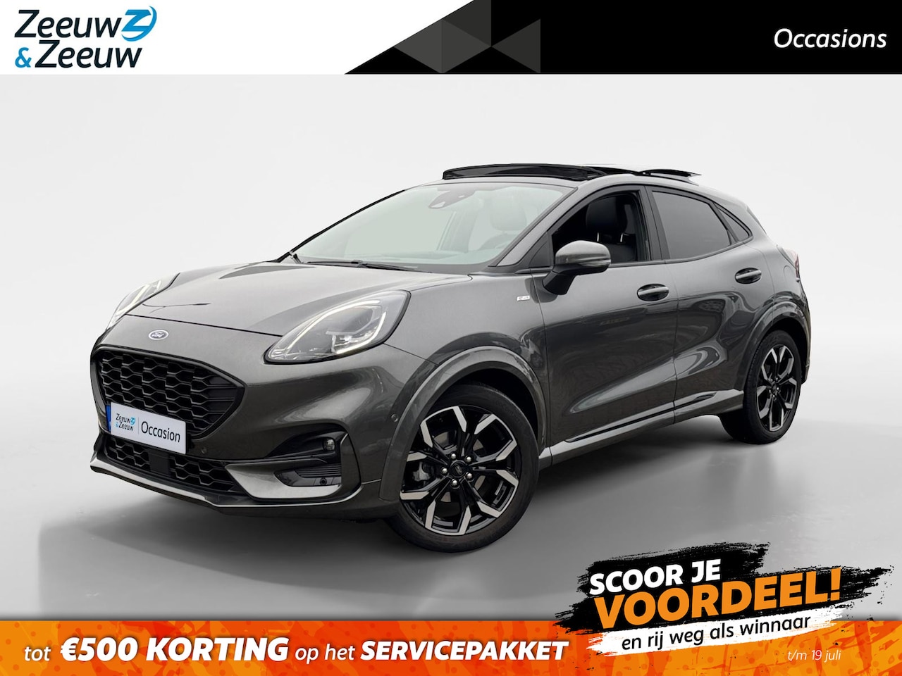 Ford Puma - 1.0 EcoBoost Hybrid ST-Line X | Apple Carplay/Android Auto | Adaptive Cruise Control | Ach - AutoWereld.nl