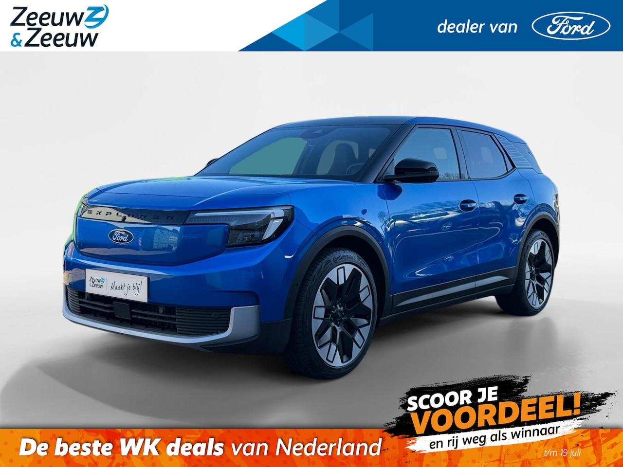 Ford Explorer - Premium Extended Range RWD 77 kWh | Nieuw te bestellen | €1500, - korting | 21 Inch LM |Dr - AutoWereld.nl