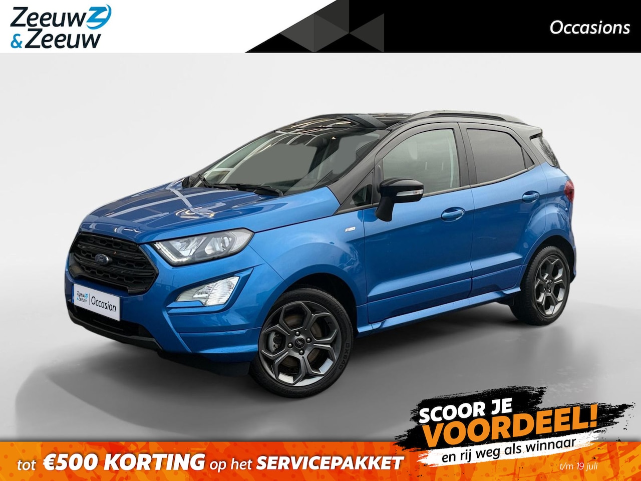 Ford EcoSport - 1.0 EcoBoost ST-Line | Winterpack | Cruise Control | 12 Maanden Garantie! | - AutoWereld.nl
