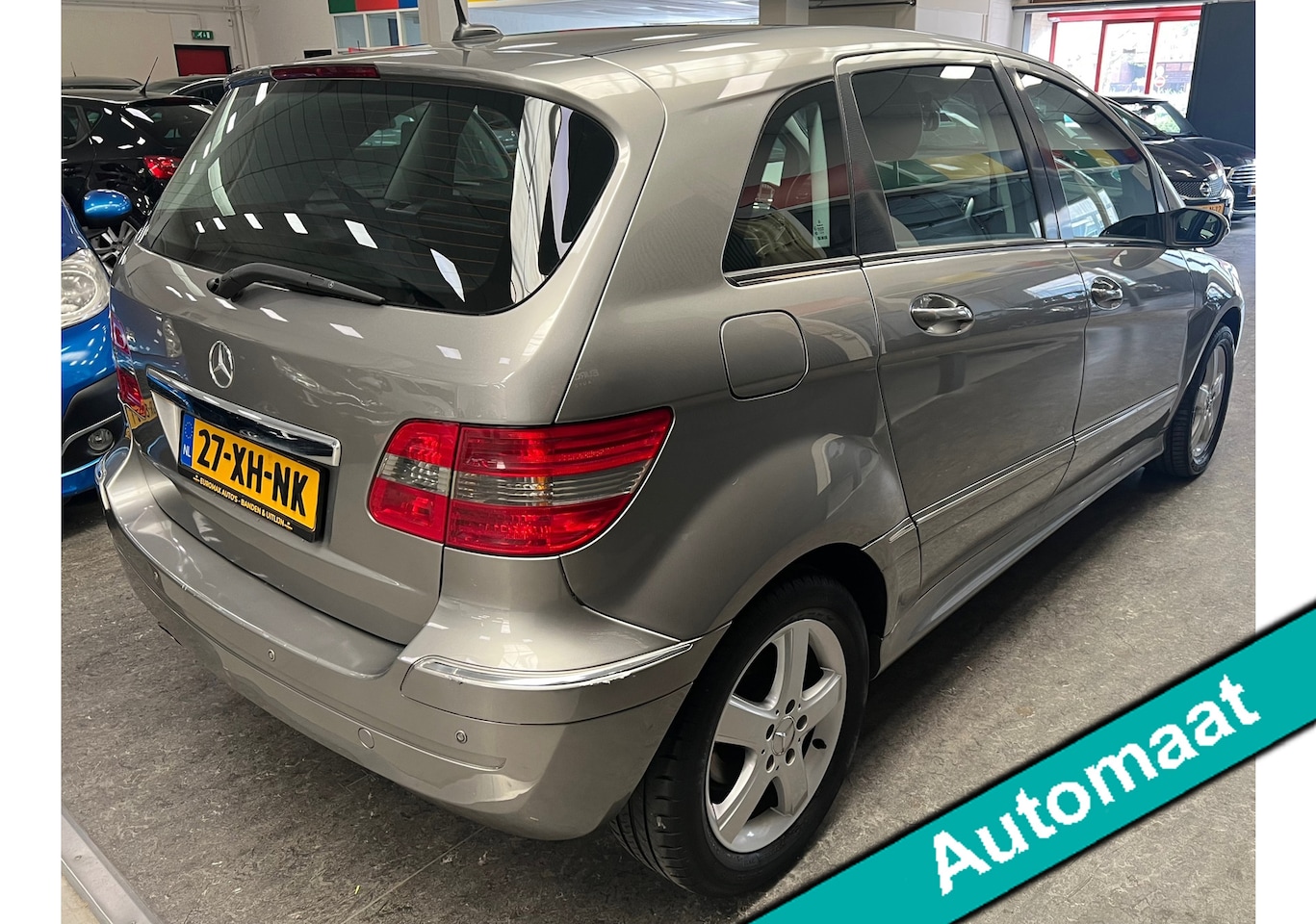 Mercedes-Benz B-klasse - Mercedes-Benz B-klasse 170 Automaat - NAP - Airco - Cruise - AutoWereld.nl